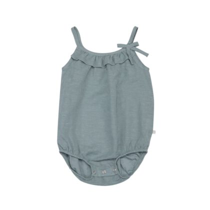 babybody hanf rüschen blau