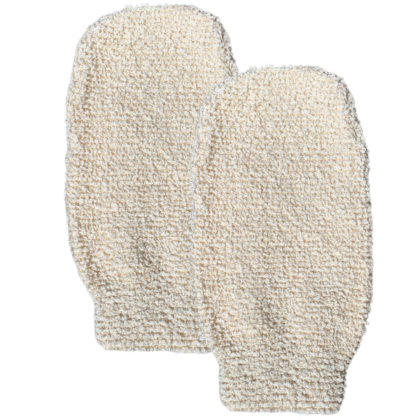 ramie peeling handschuh natur