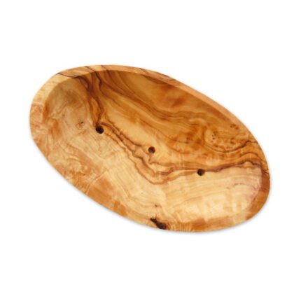 seifenschale olivenholz oval 16cm