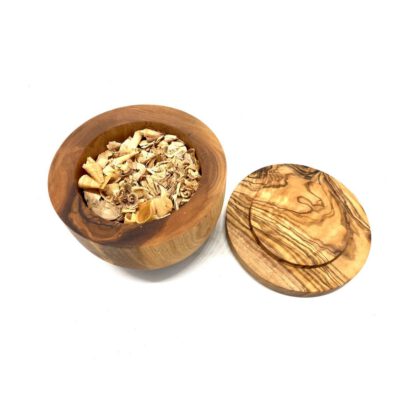 duftspender olivenholz dose